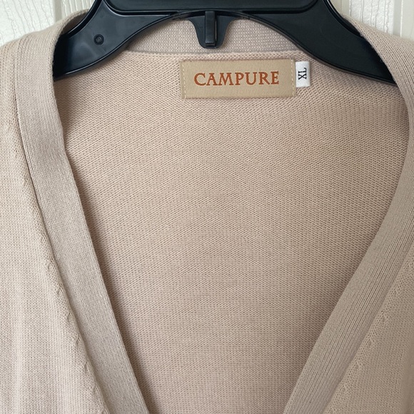 Cardigan, beige, sizeXL, but fits more like a medium/large - Picture 7 of 7